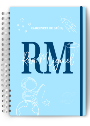 Caderneta de Saúde Personalizada - Linhas Astronauta