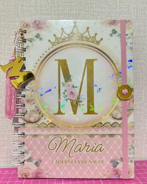 Caderneta de Saúde Personalizada - Alfabeto Realeza